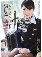 Torture & Rape flight Mikuriya Aoi of the cabin attendant sorrow